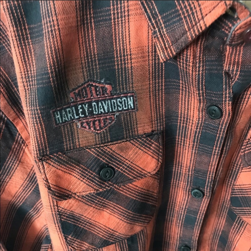 Harley Davidson Women’s Button Up - Picture 2 of 6